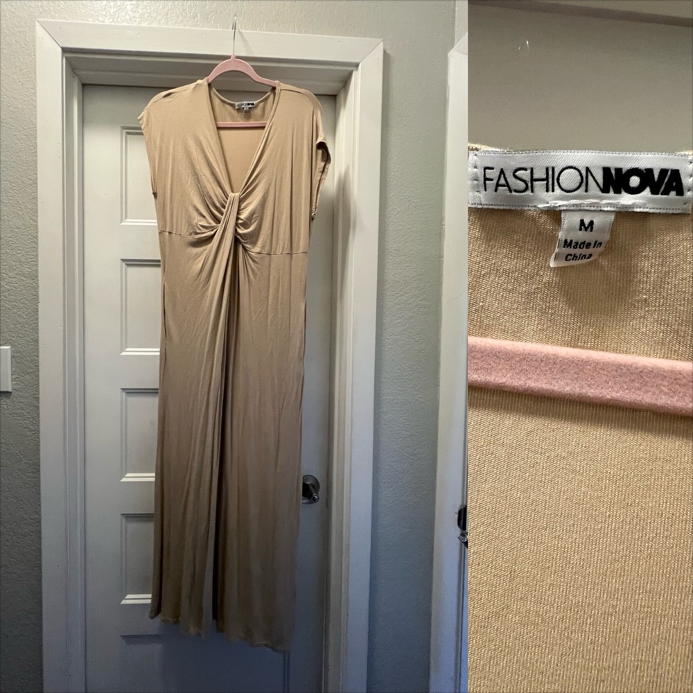 Fashion Nova Beige Women's Dress